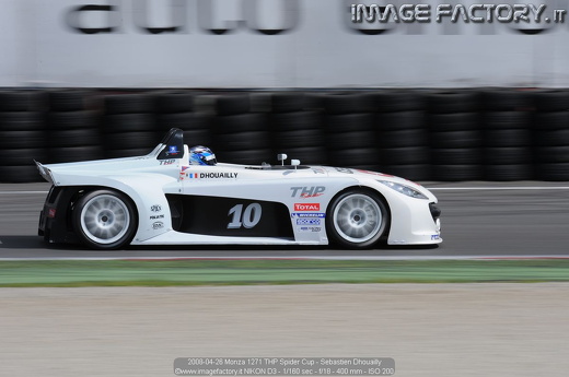 2008-04-26 Monza 1271 THP Spider Cup - Sebastien Dhouailly
